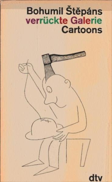 Verrückte Galerie : Cartoons u. Collagen.