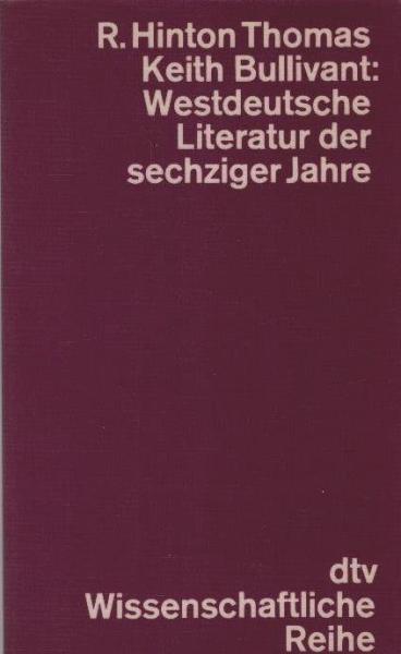 Westdeutsche Literatur der sechziger Jahre.