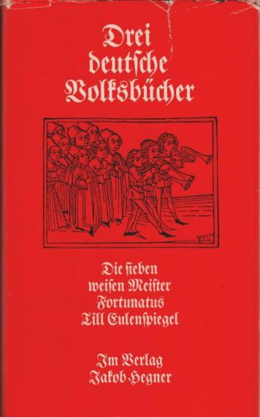 Drei deutsche Volksbücher.