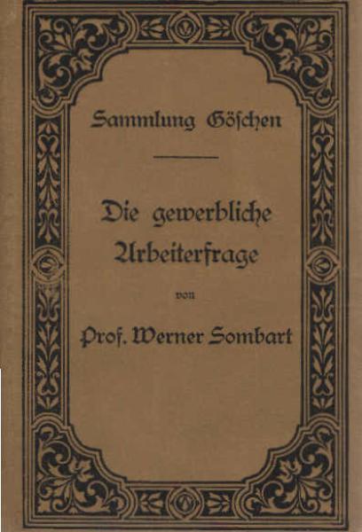Die gewerbliche Arbeiterfrage.