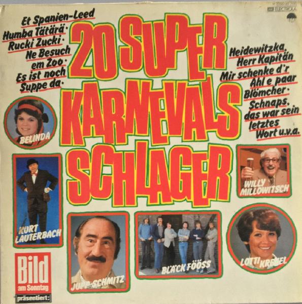 20 Super Karnevals-Schlager / Bild am Sonntag präsentiert [Vinyl, LP, Compilation]