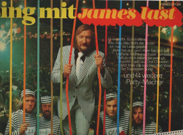 Sing mit James Last - Sing sing Party sing u.a. Azzurro, Blau, blau, blau blüht der Enzian und weitere Party-Macher.  [Vinyl, LP]