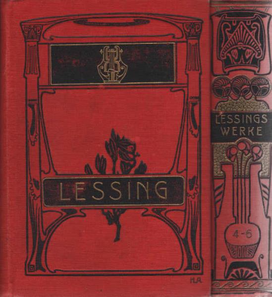 Lessings Werke in sechs Bänden. [2 Bücher]