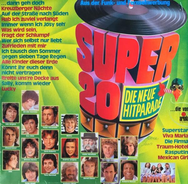 Super 20 - Die neue Hitparade [Vinyl, LP, Compilation]