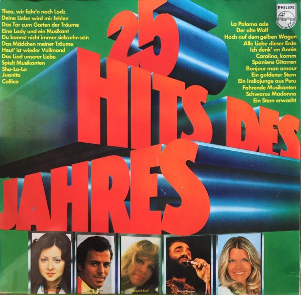 25 Hits des Jahres [2 x Vinyl, LP, Compilation]