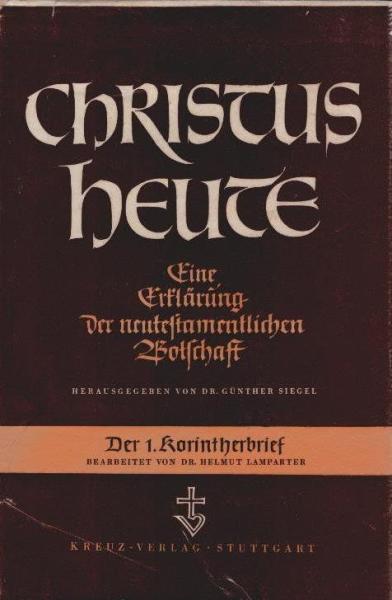 Der 1. Korintherbrief.