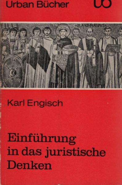 Einführung in das juristische Denken.