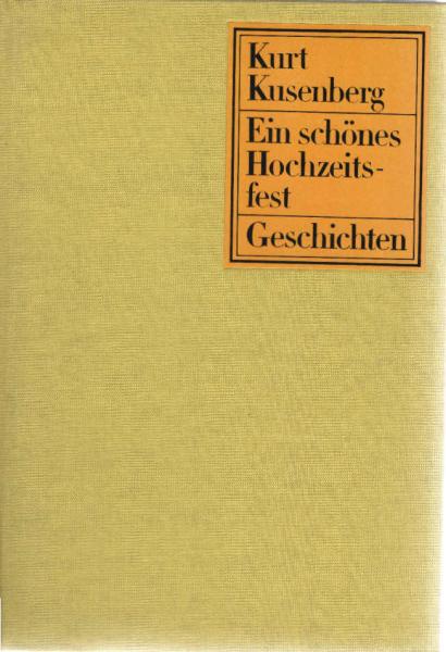 Ein schönes Hochzeitsfest : Geschichten.