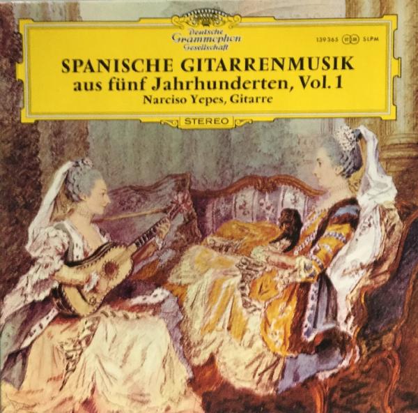 Spanische Gitarrenmusik aus fünf Jahrhunderten, Vol. 1 [Vinyl, LP, Compilation]