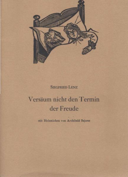 Versäum nicht den Termin der Freude.