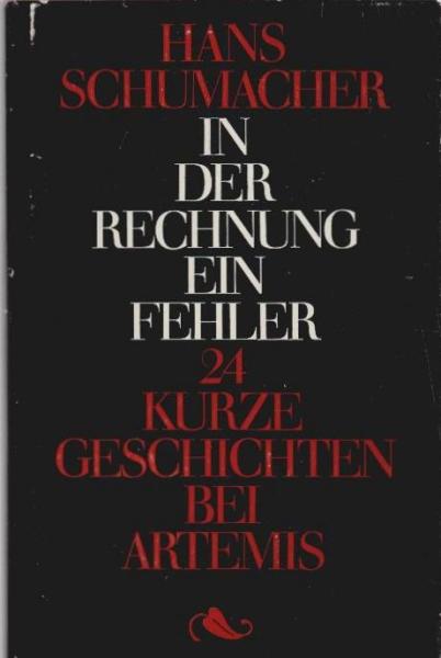 In der Rechnung ein Fehler : 24 kurze Geschichten.