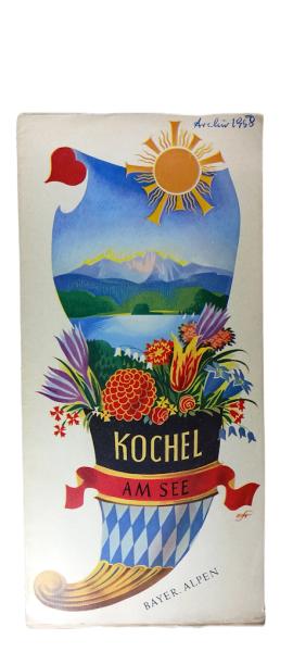 Kochel am See. Bayern, Alpen. [Faltblatt]