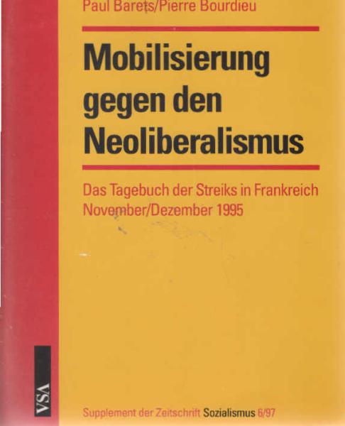 Mobilisierung gegen den Neoliberalismus : das Tagebuch der Streiks in Frankreich November.