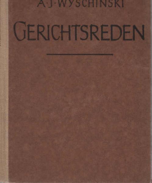 Gerichtsreden.