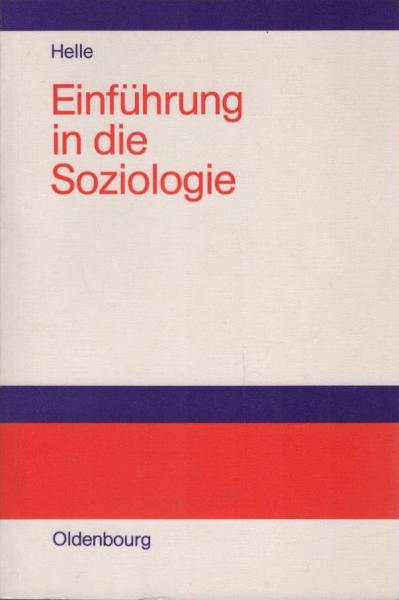 Einführung in die Soziologie.