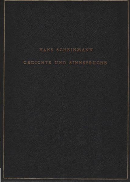 Gedichte und Sinnsprüche