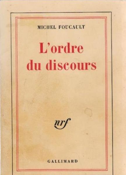 L ordre du discours