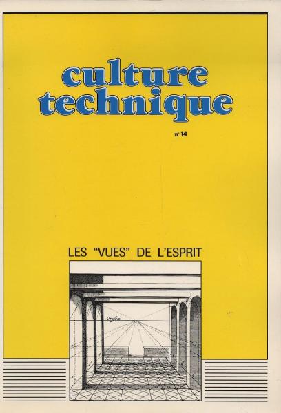 Culture technique n° 14 : les "vues" de l'esprit