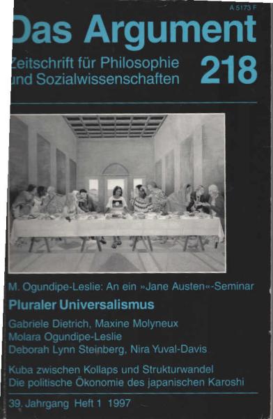 Das Argument. Zeitschrift für Philosophie und Sozialwissenschaften. Nr. 221 - Ethik am Abgrund der Zeit
