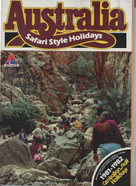 Australia Safari Style Holidays 1981 - 1982 [Katalog]
