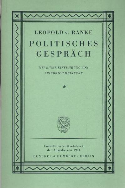 Politisches Gespräch.