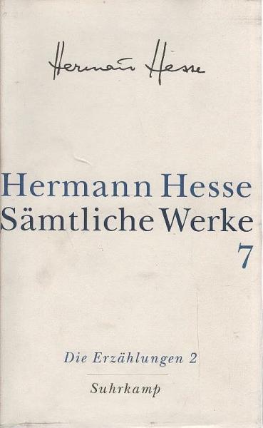 Sämtliche Werke; Teil: Bd. 7., Die Erzählungen. - 2. 1907 - 1910