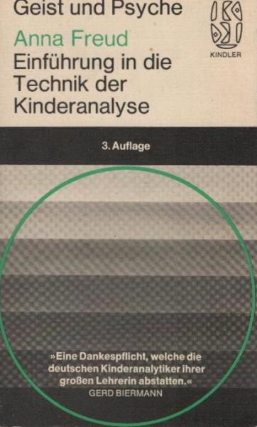 Einführung in die Technik der Kinderanalyse.