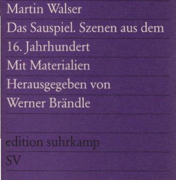 Das Sauspiel : Szenen aus d. 16. Jh.