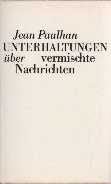 Unterhaltungen über vermischte Nachrichten.