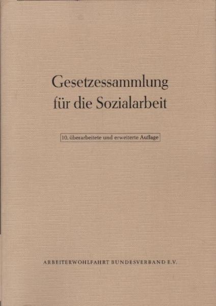 Gesetzessammlung für die Sozialarbeit.