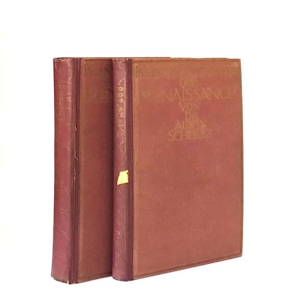 Kunstgeschichte der Renaissance. Architektur, Plastik, Malerei. 2 Bände: 1., Die Architektur und Plastik; 2., Die Malerei
