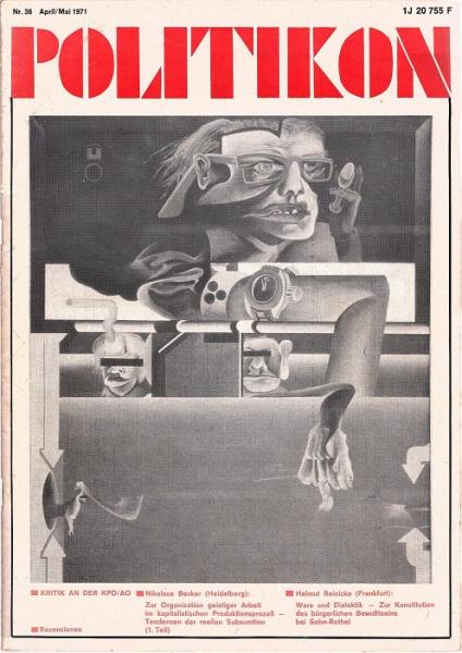 Politikon. Studentenzeitschrift Göttingen; Nr. 36, April/ Mai 1971 : Kritik an der KPD/AO