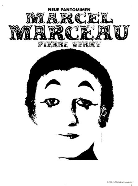 Neue Pantomimen. Marcel Marceau. Pierre Verry