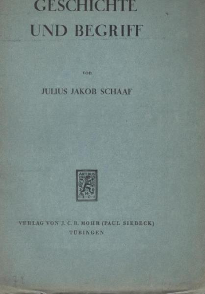 Geschichte und Begriff.