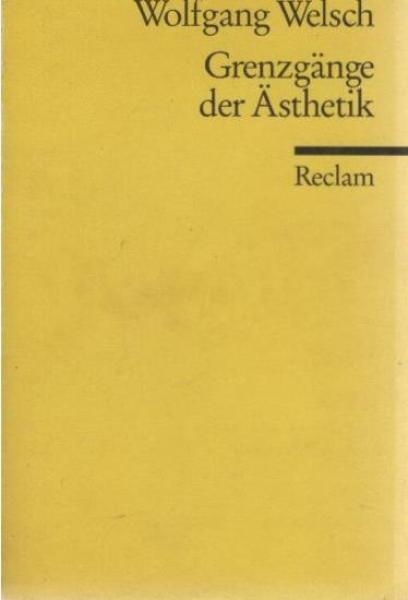 Grenzgänge der Ästhetik.