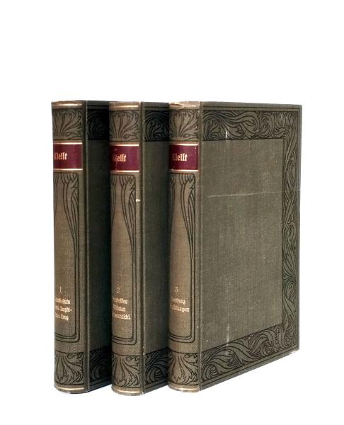 H. v. Kleists Werke. Kritisch durchgesehene und erläuterte Gesamtausgabe. 3 Bände