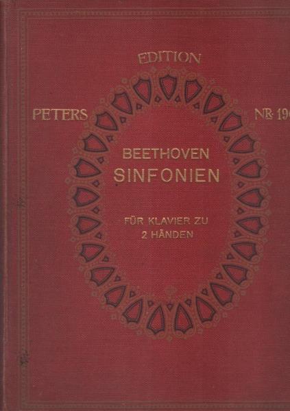 Symphonien von L.van Beethoven für Pianoforte solo bearbeitet. Für Klavier zu 2 Händen.