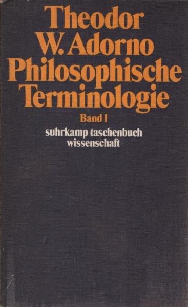 Philosophische Terminologie; Band 1