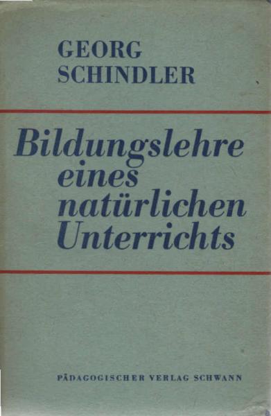 Bildungslehre eines natürlichen Unterrichts.