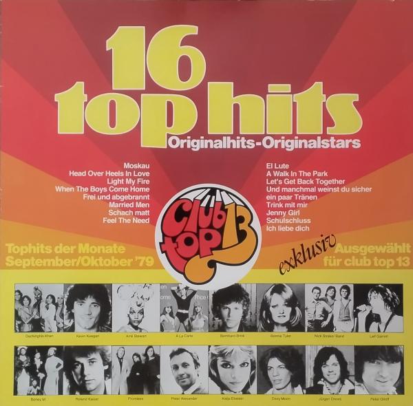 16 Top Hits - Tophits Der Monate September/Oktober '79 [Vinyl, LP, Compilation]