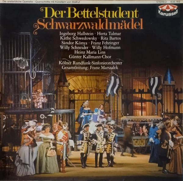 Der Bettelstudent / Schwarzwaldmädel [Vinyl, LP]