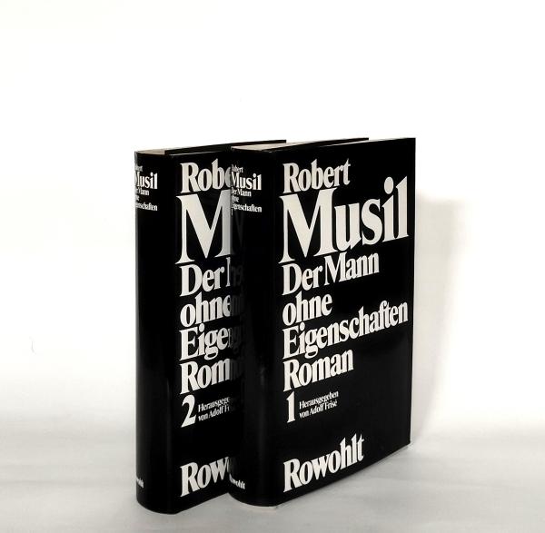 Der Mann ohne Eigenschaften; 2 Bände: 1., Erstes und zweites Buch; 2., Aus dem Nachlaß
