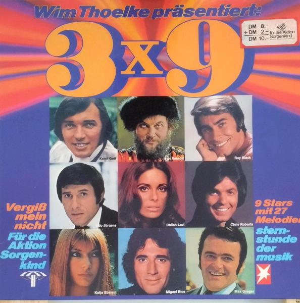 Wim Thoelke Präsentiert: 3x9 - 9 Stars Mit 27 Melodien [Vinyl, LP, Compilation]