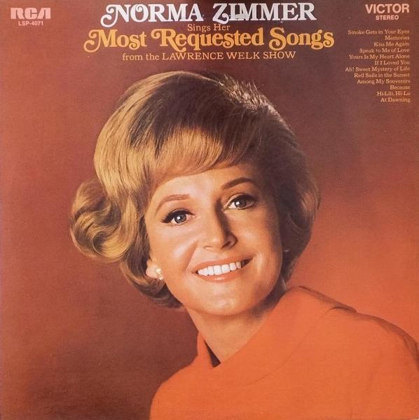 Norma Zimmer Sings Her Most Requested Songs From The Lawrence Welk Show  [Vinyl, LP]