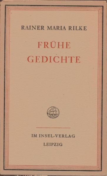 Frühe Gedichte.