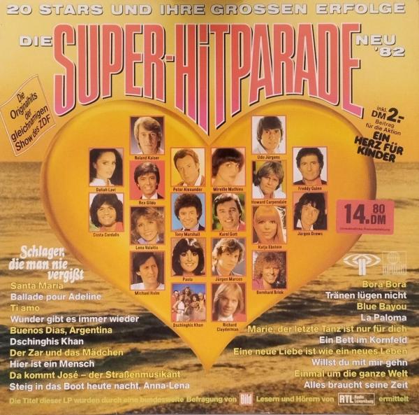 Die Super-Hitparade (20 Stars Und Ihre Grossen Erfolge - Neu - Schlager, Die Man Nie Vergißt) [Vinyl, LP, Compilation]