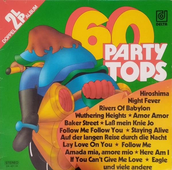 60 Party Tops [2 x Vinyl, LP, Compilation]