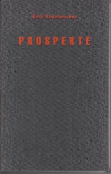 Prospekte : Ansicht wider den Eigensinn.