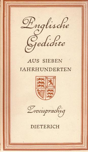 Englische Gedichte aus sieben Jahrhunderten : Engl.-dt.