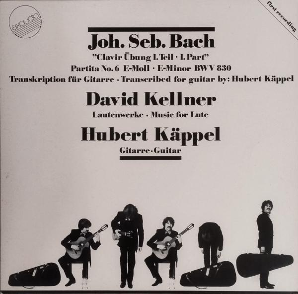 Joh. Seb. Bach "Clavir Übung I. Teil - I. Part" / David Kellner Lautenwerke [Vinyl, LP]